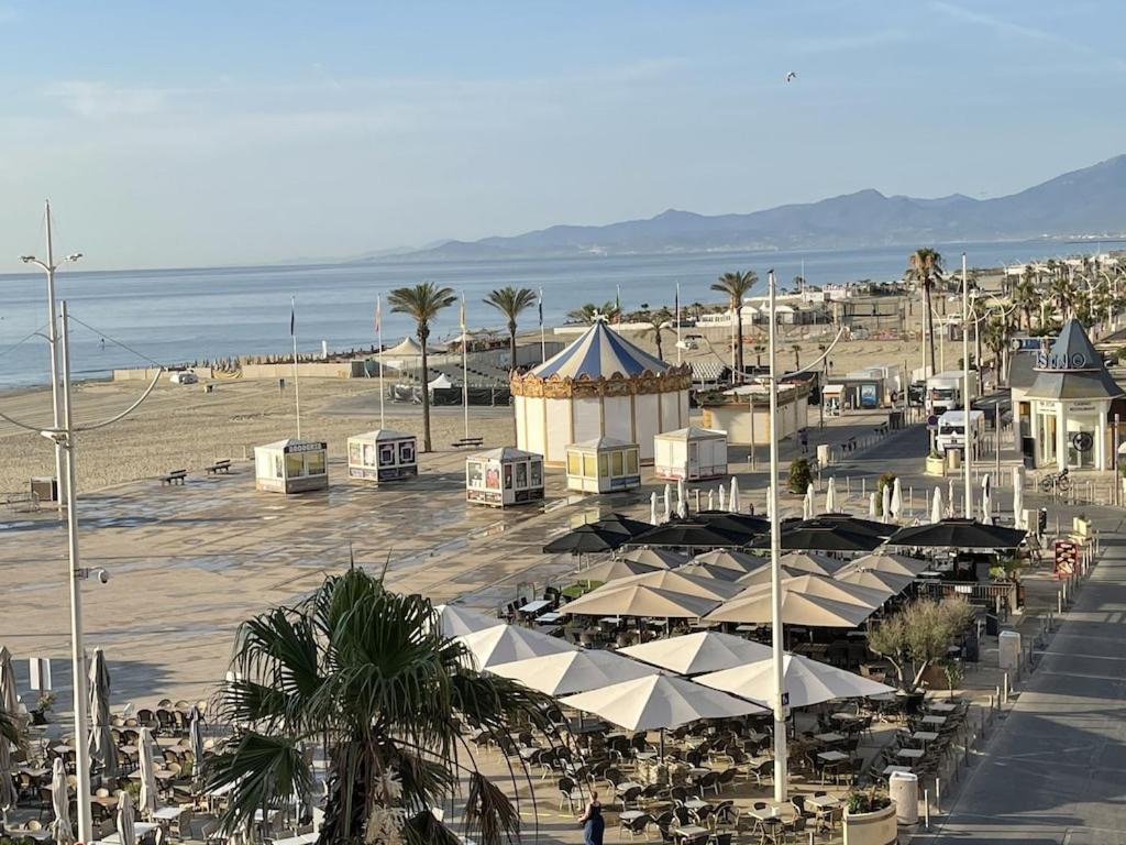 Magnifique Vue Mer F2 45 M2, Parking Surveille Linge De Maison Inclus Canet-en-Roussillon Dış mekan fotoğraf
