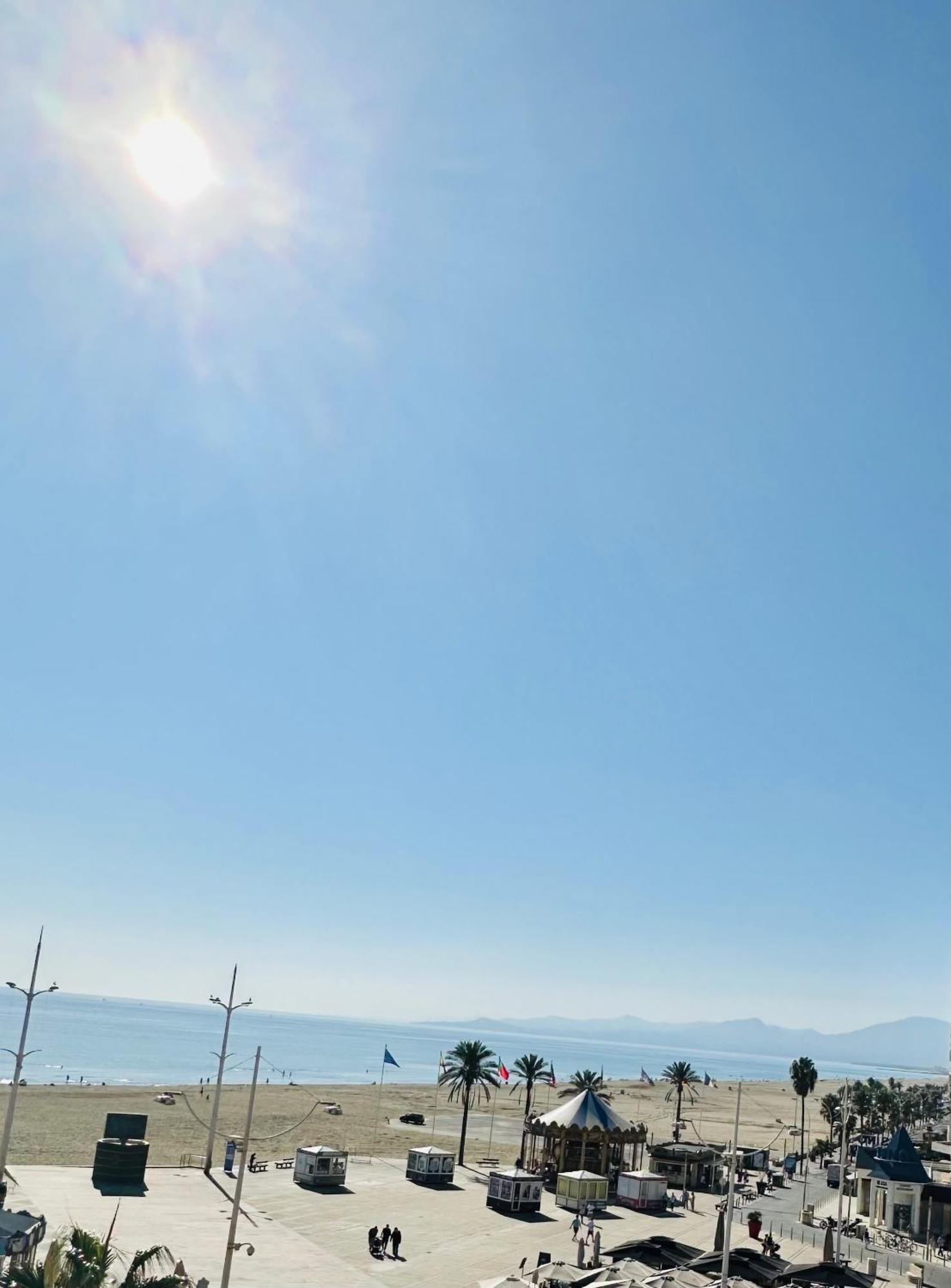 Magnifique Vue Mer F2 45 M2, Parking Surveille Linge De Maison Inclus Canet-en-Roussillon Dış mekan fotoğraf