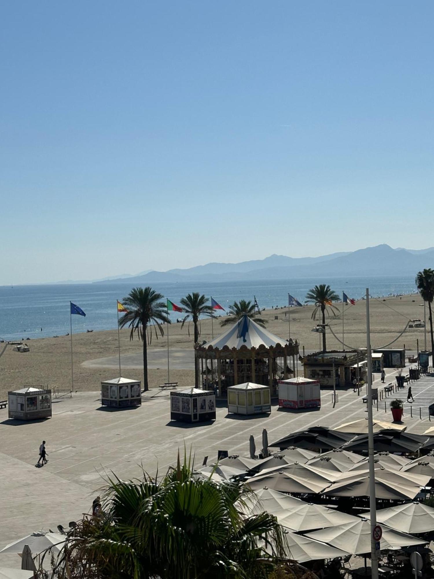 Magnifique Vue Mer F2 45 M2, Parking Surveille Linge De Maison Inclus Canet-en-Roussillon Dış mekan fotoğraf