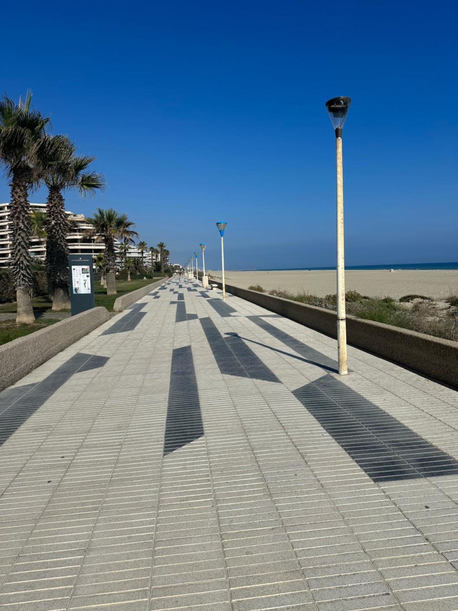 Magnifique Vue Mer F2 45 M2, Parking Surveille Linge De Maison Inclus Canet-en-Roussillon Dış mekan fotoğraf