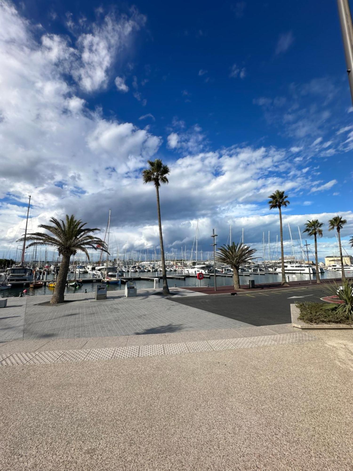 Magnifique Vue Mer F2 45 M2, Parking Surveille Linge De Maison Inclus Canet-en-Roussillon Dış mekan fotoğraf