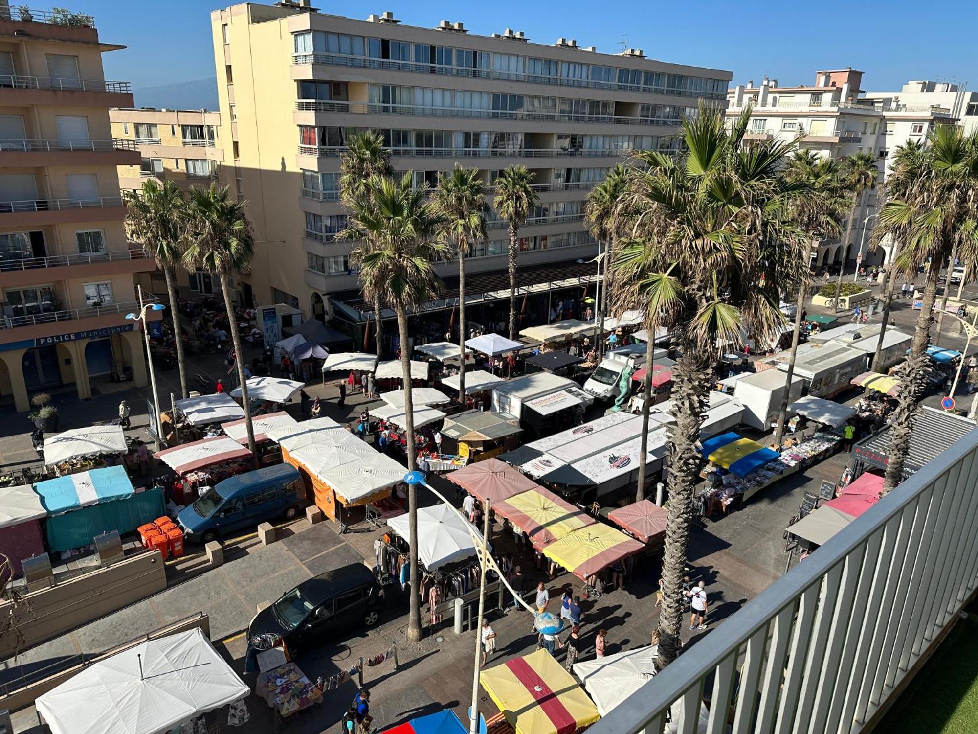 Magnifique Vue Mer F2 45 M2, Parking Surveille Linge De Maison Inclus Canet-en-Roussillon Dış mekan fotoğraf