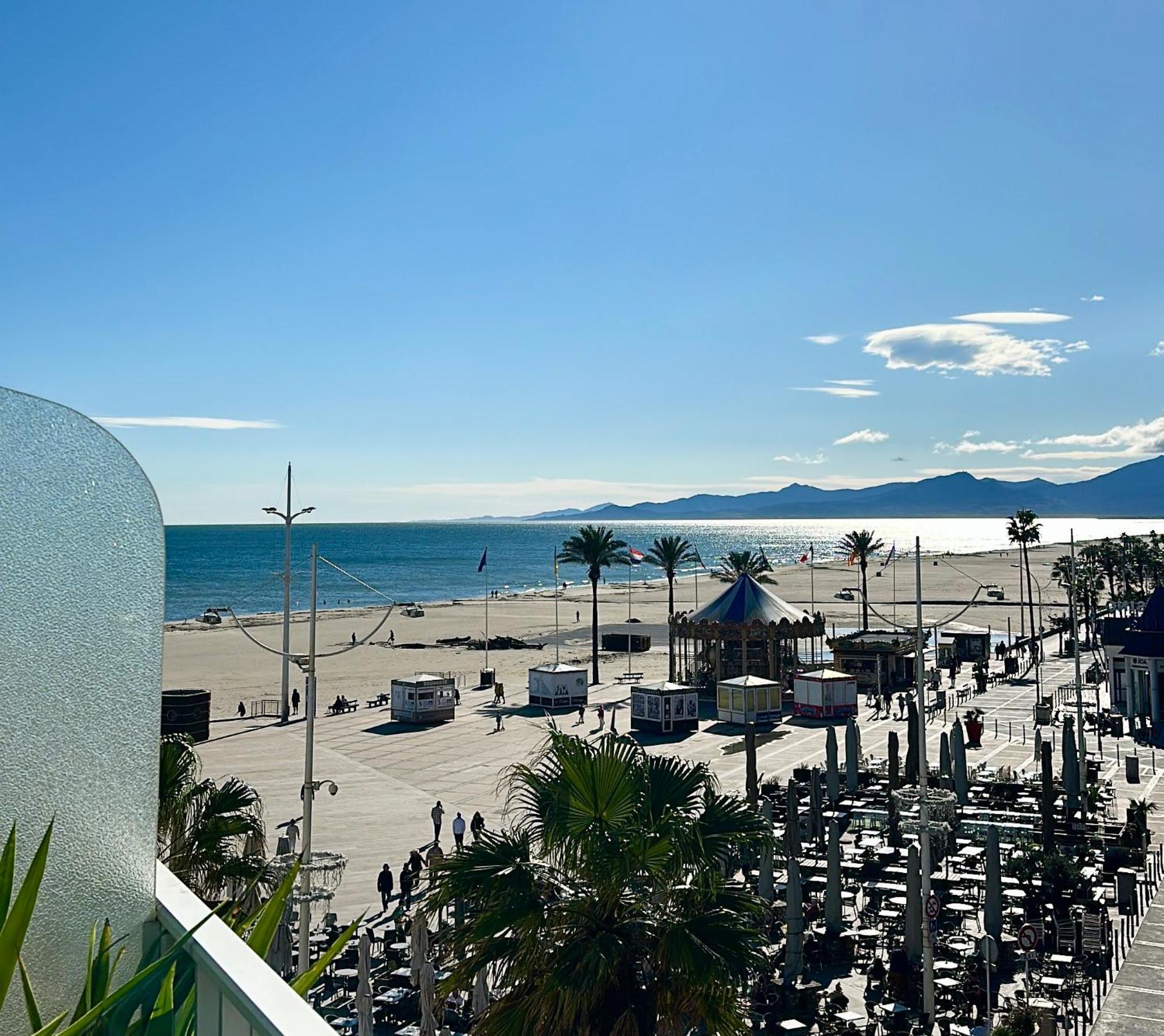 Magnifique Vue Mer F2 45 M2, Parking Surveille Linge De Maison Inclus Canet-en-Roussillon Dış mekan fotoğraf